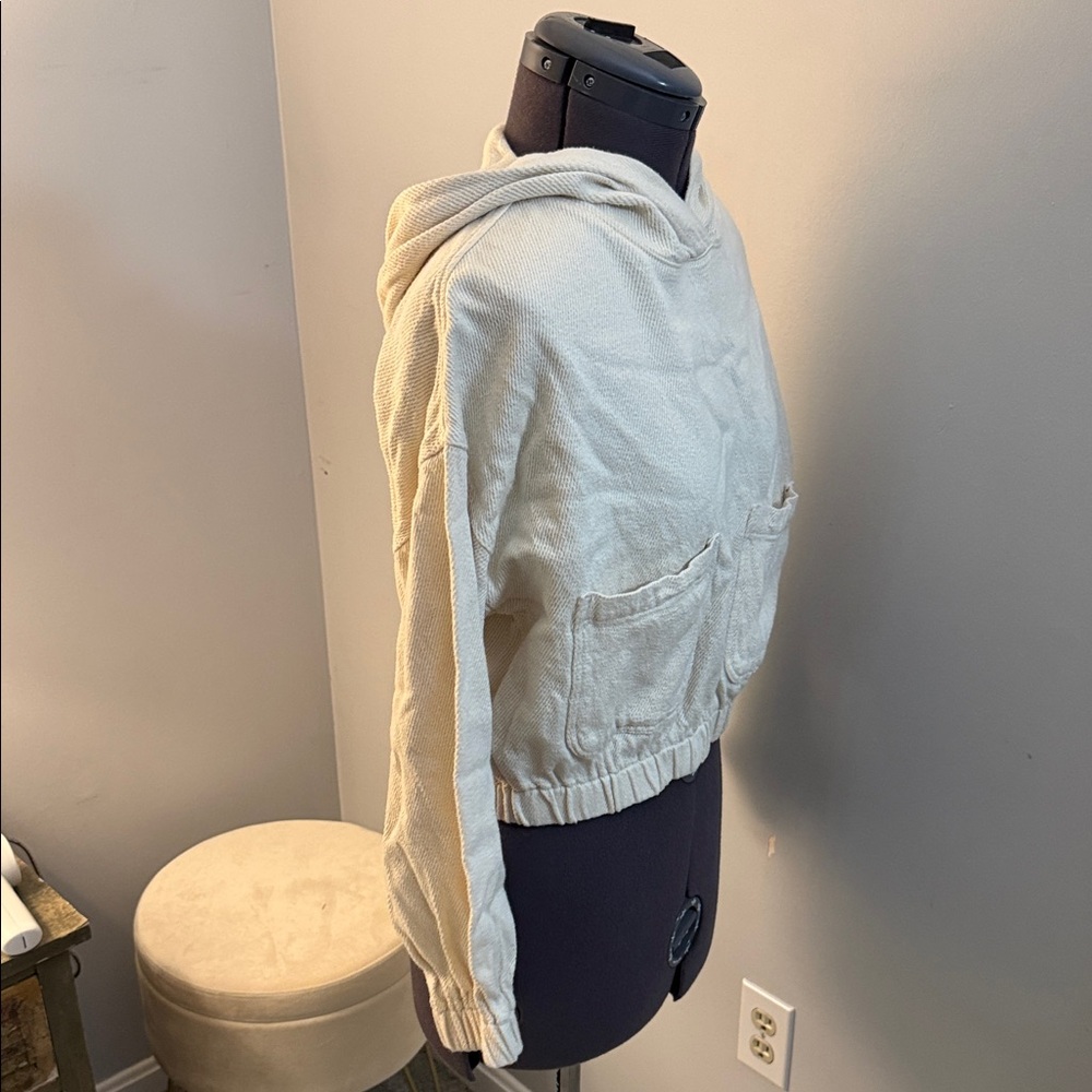 Zara Off-White Utility Jacket for Women